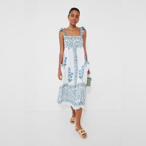 Juliet Dunn Size 2 Poppy Tie Shoulder Dress - US size 6-8